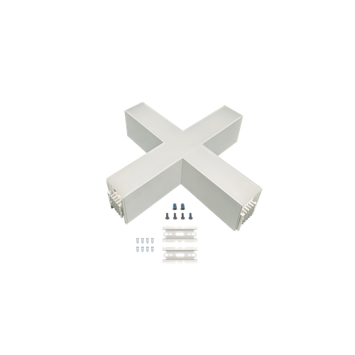 Best Lighting X Connector for 10-ALDI4-5432L-5CCT Black (ALDI-CONNECT-X-BLK)