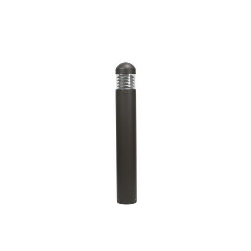 Best Lighting Bollard Round Domelouvered Head Black (BOL-RDL-2L-LKFS-BLK)