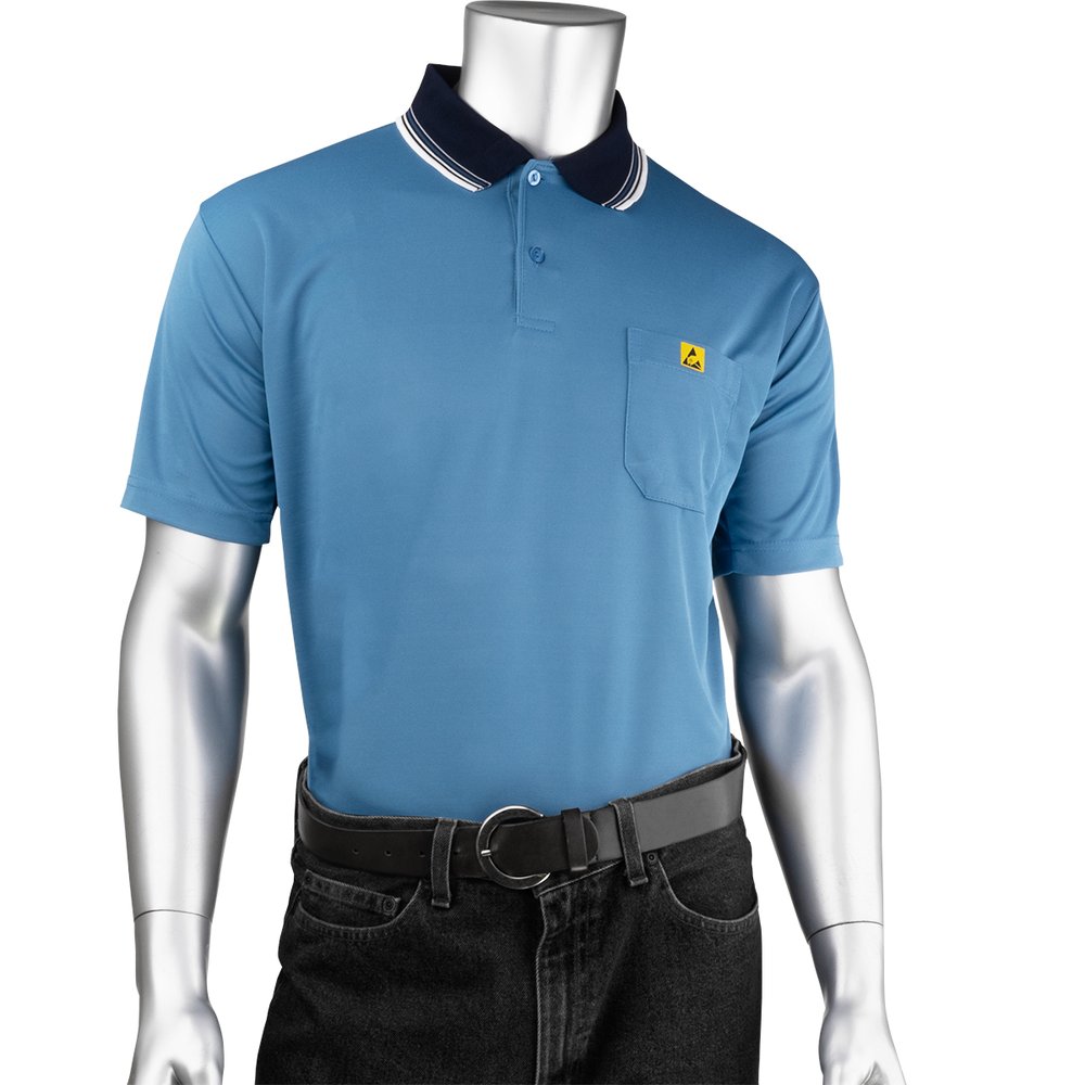 Uniform Technology by PIP Short Sleeve ESD Polo Shirt