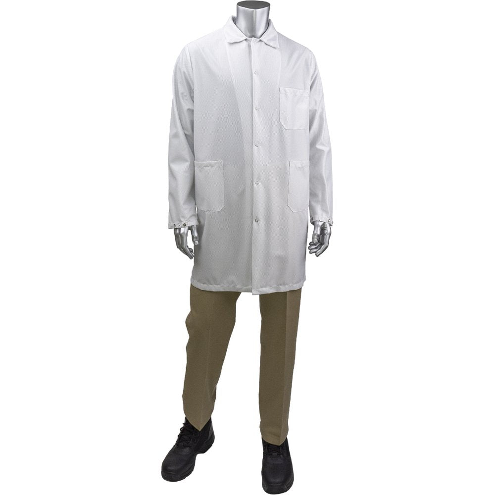 Uniform Technology by PIP Statmaster Long ESD Labcoat