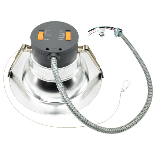 Best Lighting 8 in LED Retro Trim White BAF LKFS (CDR8-5L-LKFS-WHT)
