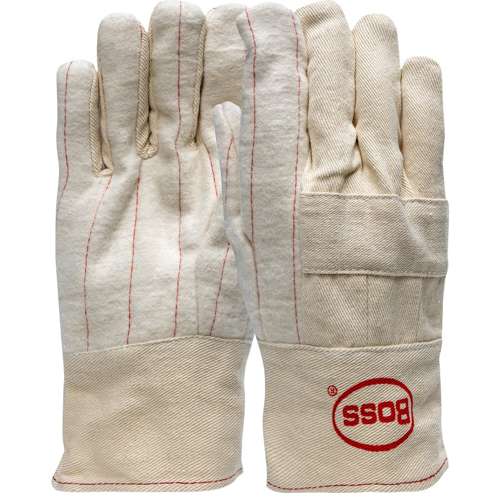 BOSS by PIP 3-PLY Mill Nap-out W Band Top Cuff Strap L, 12 Pairs/Dozen