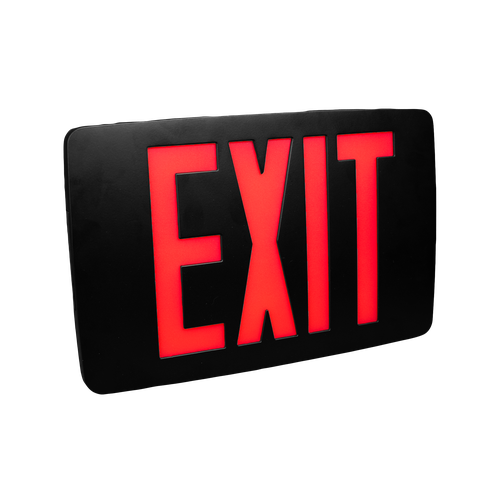 Best Lighting Slim Die Cast Aluminum Exit 2F R/B AC (KZXTEU2RB)
