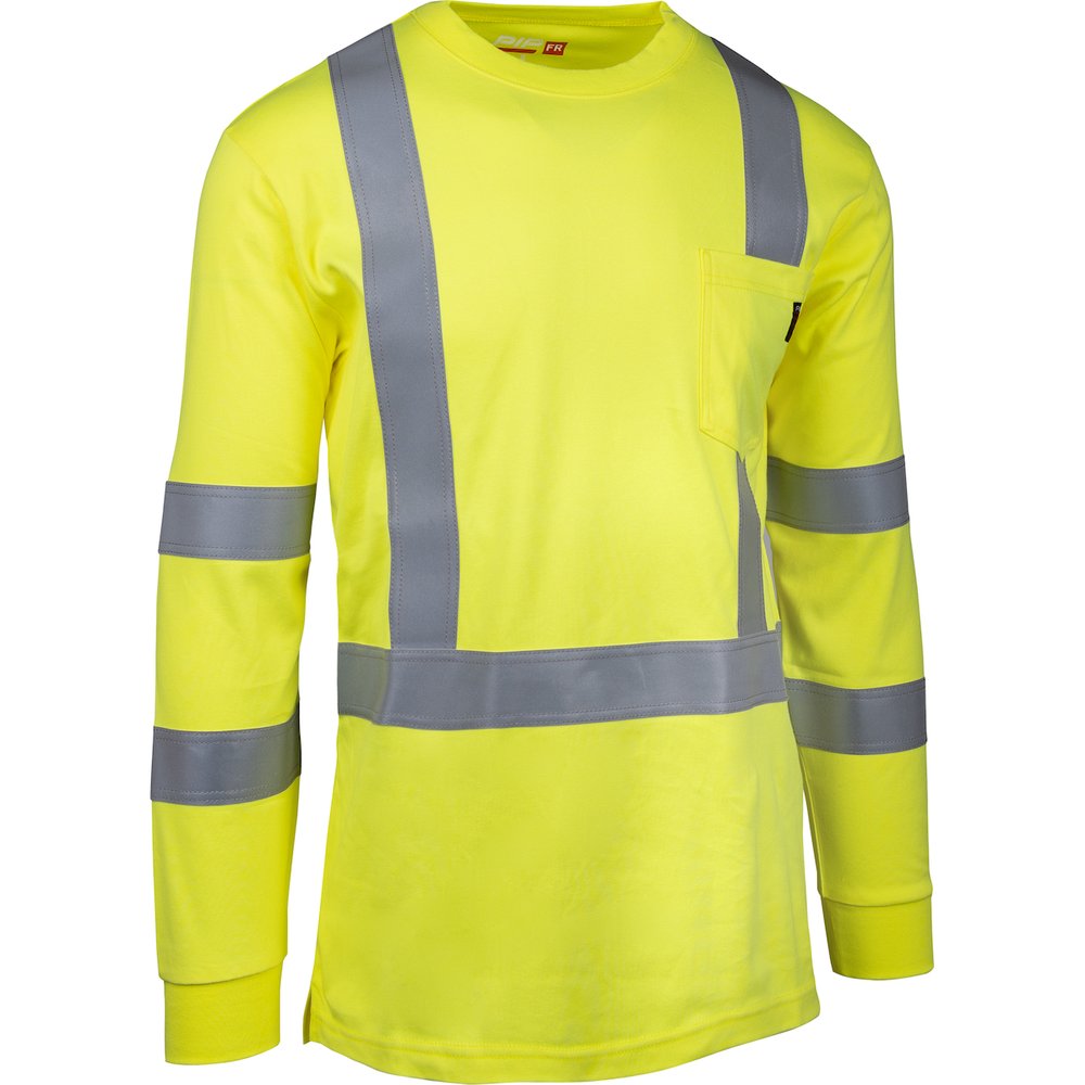 PIP Type R CL3 AR/FR Crew Neck L.sleeve T-shirt