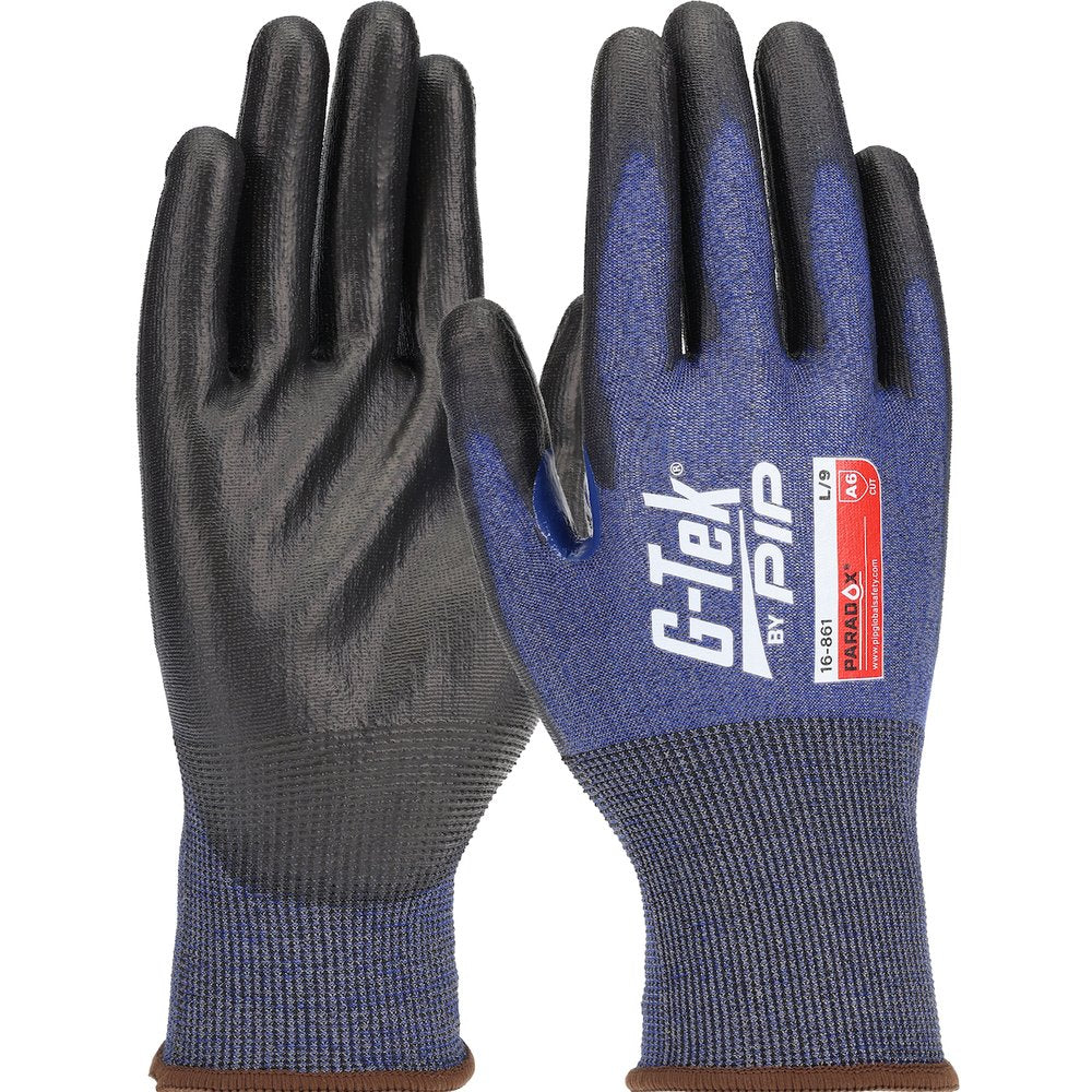 G-Tek by PIP Knit Polyk. Glove Posigrip MAX COAT-21G XXL TS, 12 Pairs/Dozen