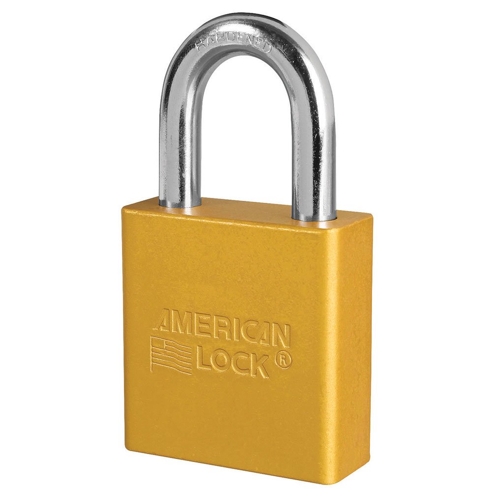 American Lock 5 Pin Tumbler Cylinder Gold, 6/Box