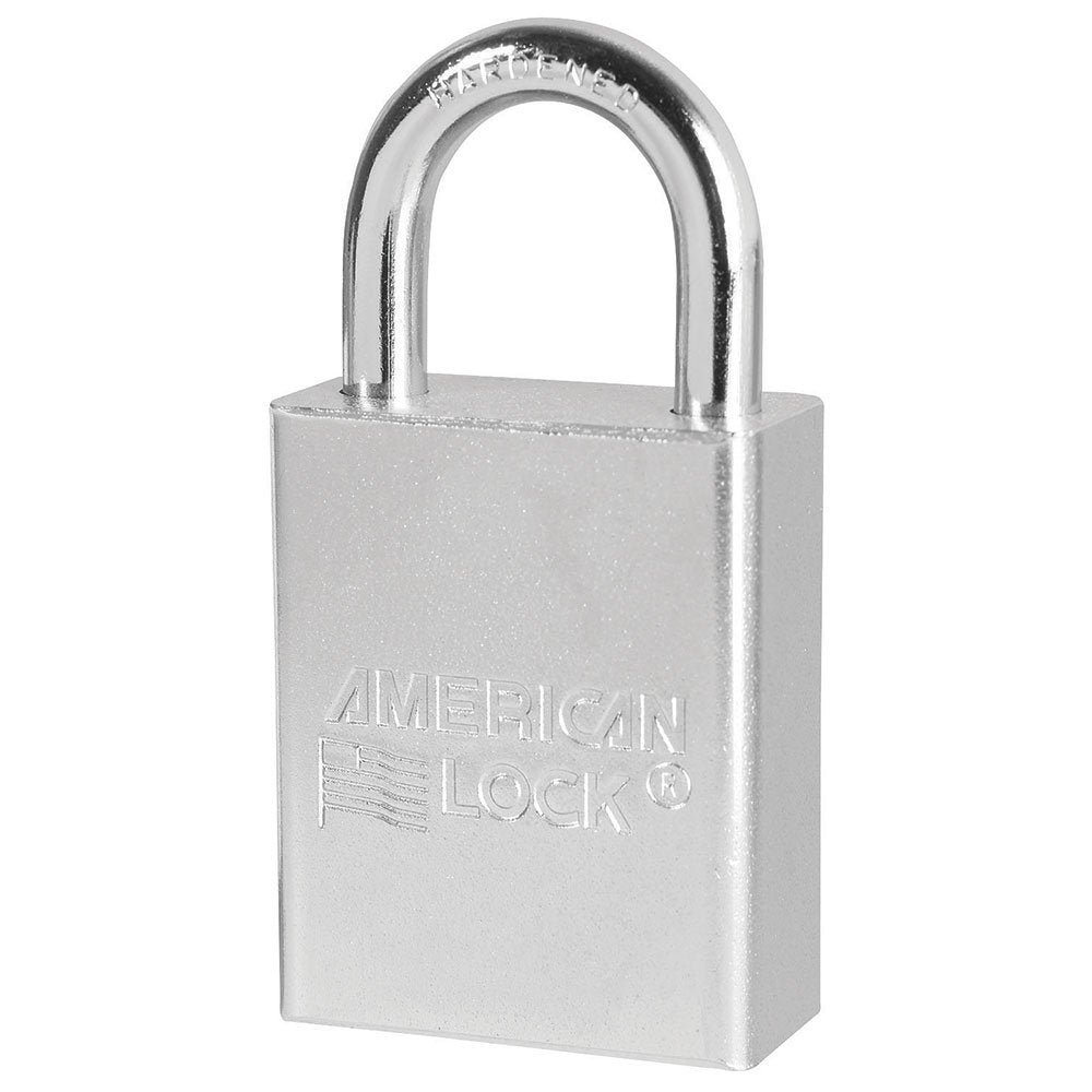 American Lock Keyed Different Padlock, 6/Box