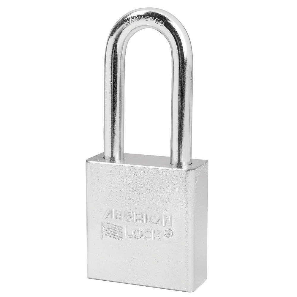 American Lock 5 Pin Tumbler Security Padlock Keyed Diffe, 6/Box