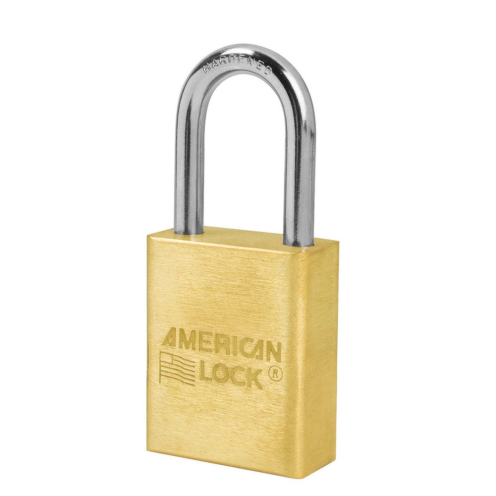 American Lock 5-PIN Tumbler Padlock, 6/Box