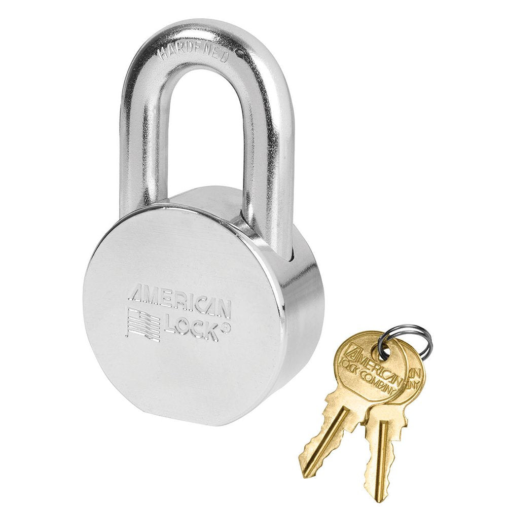 American Lock Padlock Keyed Different, 6/Box