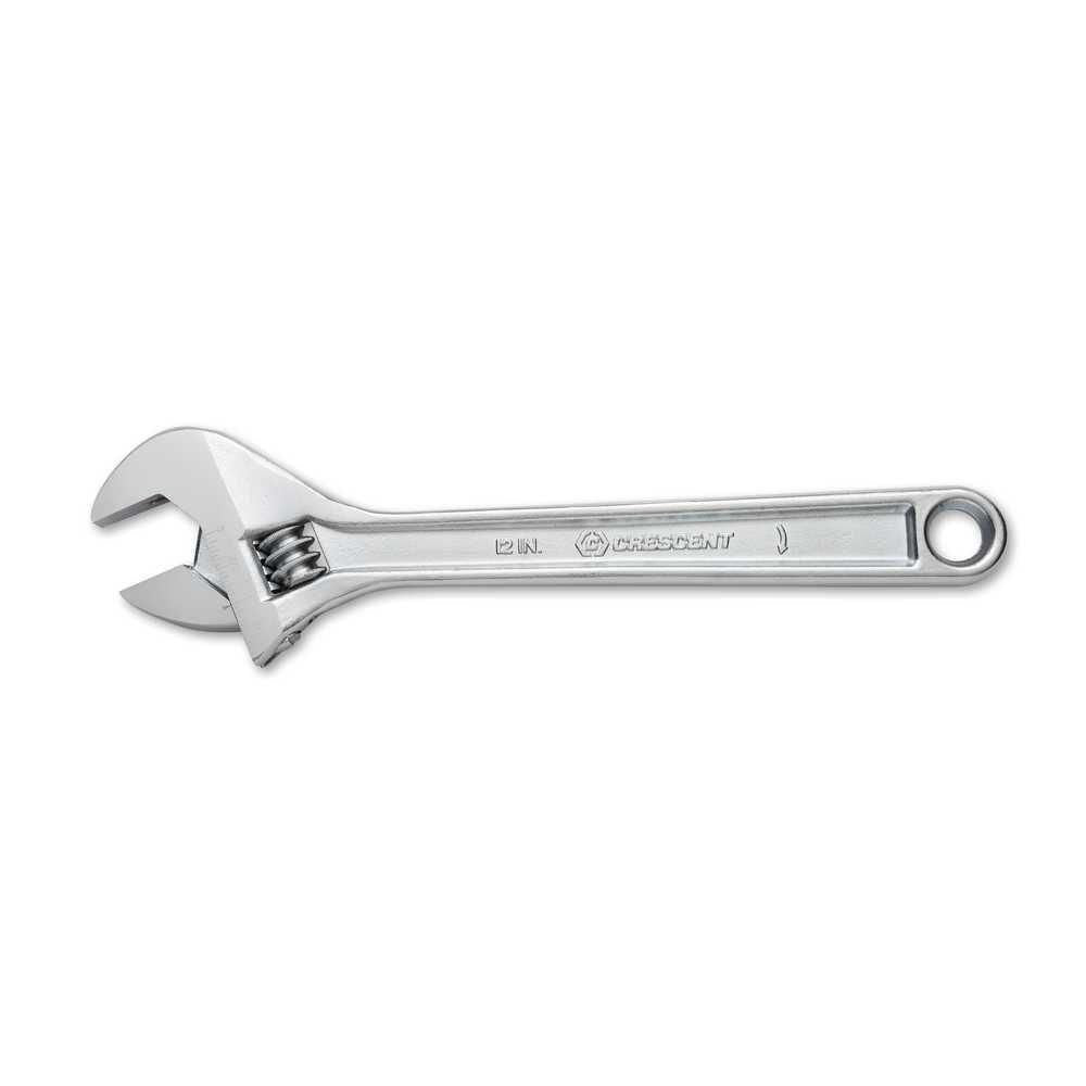 Crescent Adjustable Wrench 12" Chrome Carded Sensormatic