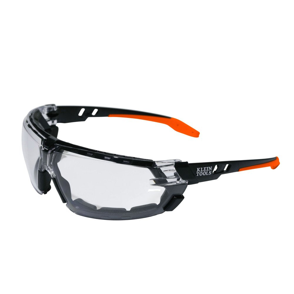 Klein Tools Low-profile Gasket Safety Glasses Clear Lens