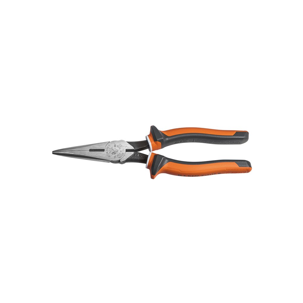 Klein Tools Elec INS 8IN Long Nose Pliers, 3/Pack