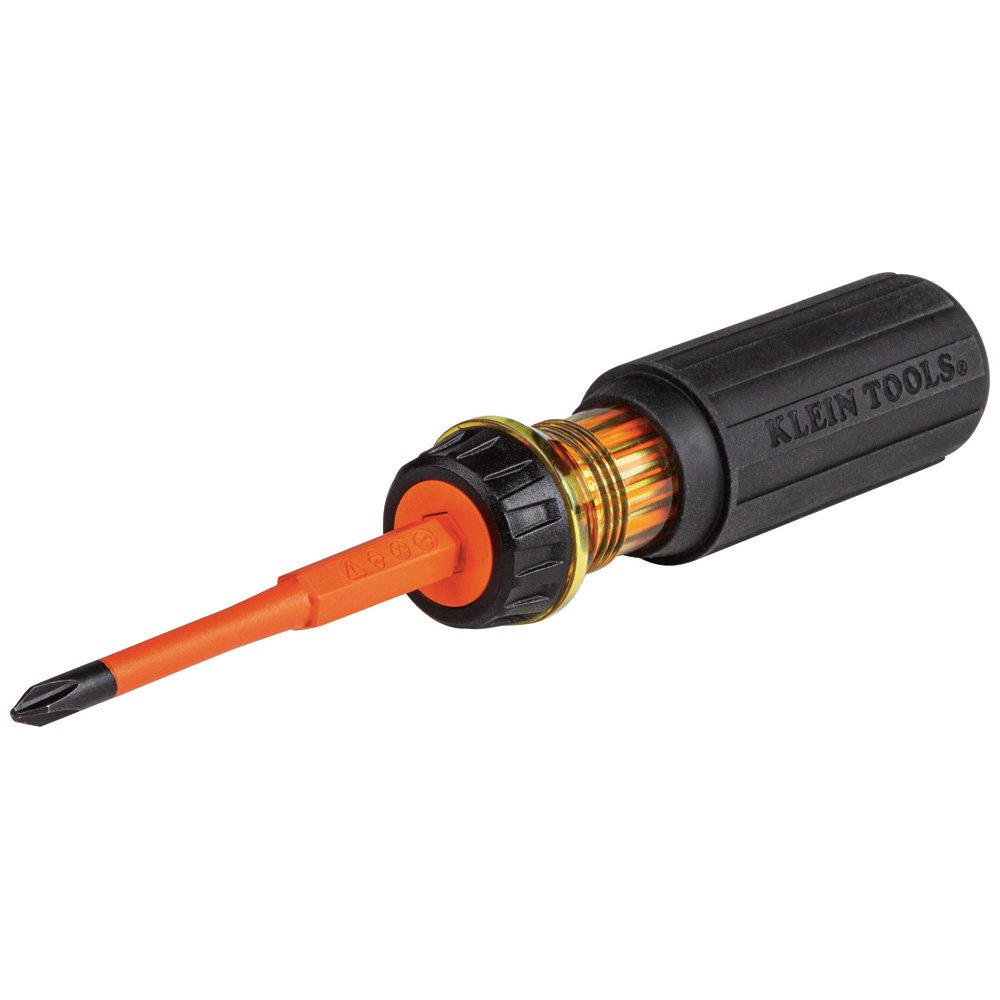 Klein Tools Flip-blade Insul SD 2-IN1 PH Bit #2 SL Bit 1/4"