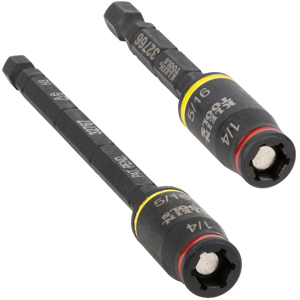 Klein Tools 3-IN-1 Impact Flip Socket Set 2 PC, 6 Sets/Box