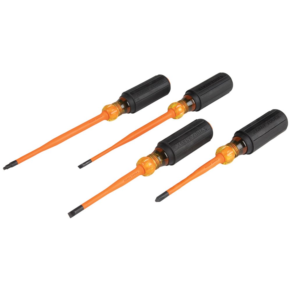 Klein Tools Scrdr ST Slim-tip INS PH Cabinet SQ 4-PC (Kit)