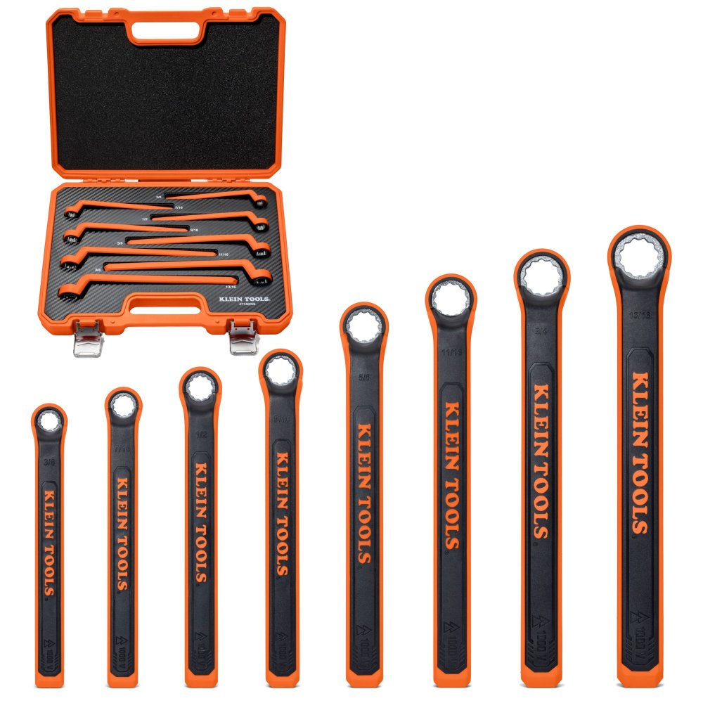 Klein Tools Insulated Box END Wrenchset 8-PIECE (Set)