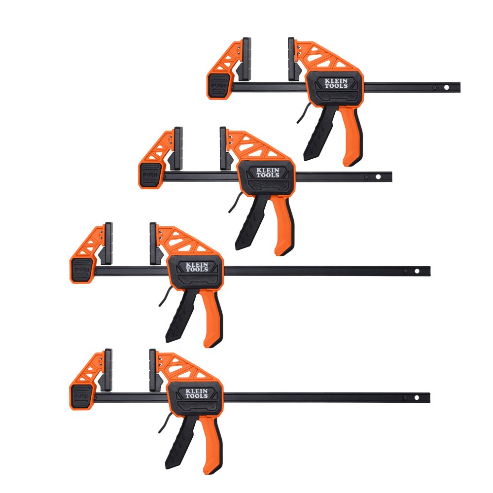 Klein Tools Speed-klamp 6" And 12" 150-POUND, 4/Pack