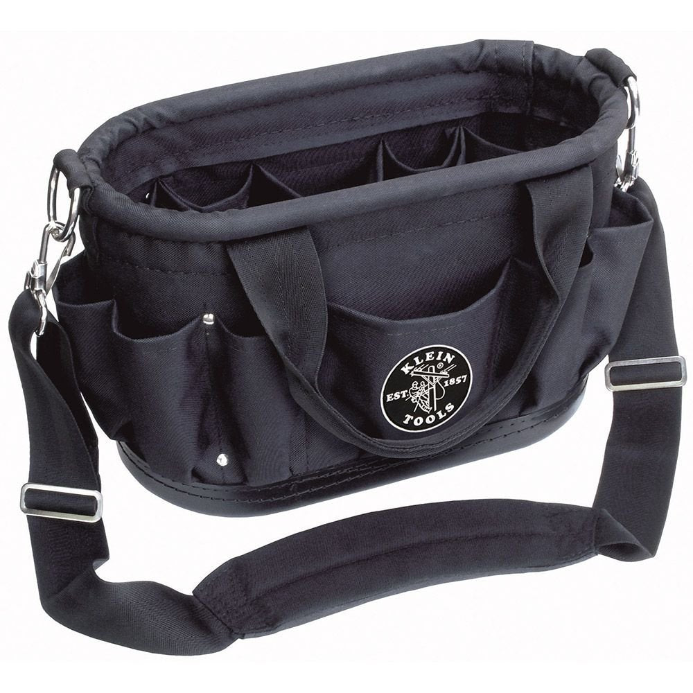 Klein Tools 12 Pocket Tool Tote Withshoulder Strap