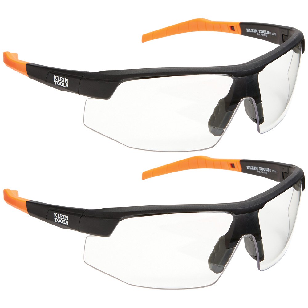 Klein Tools Standard Safety Glasses Clear Lens 2-PACK, 2/Pack