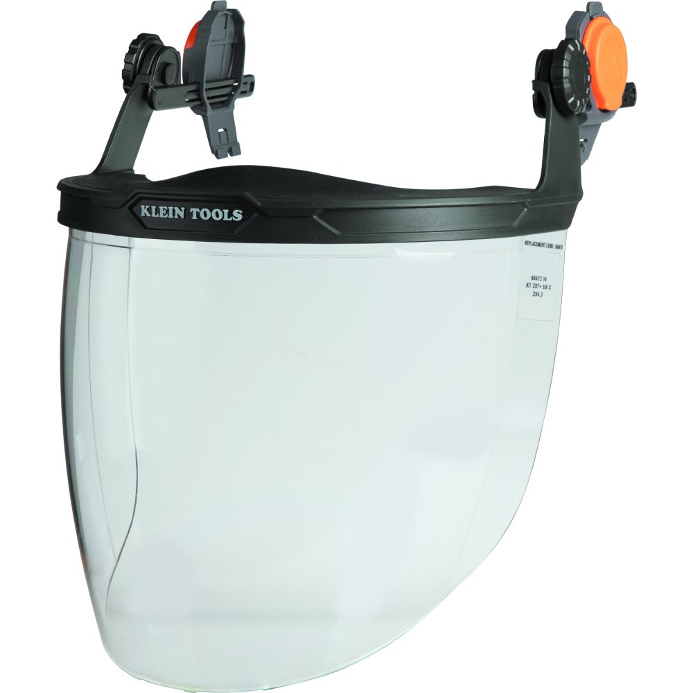 Klein Tools Face Shield SFTY Helmet Cap-style Hard Hat CLR