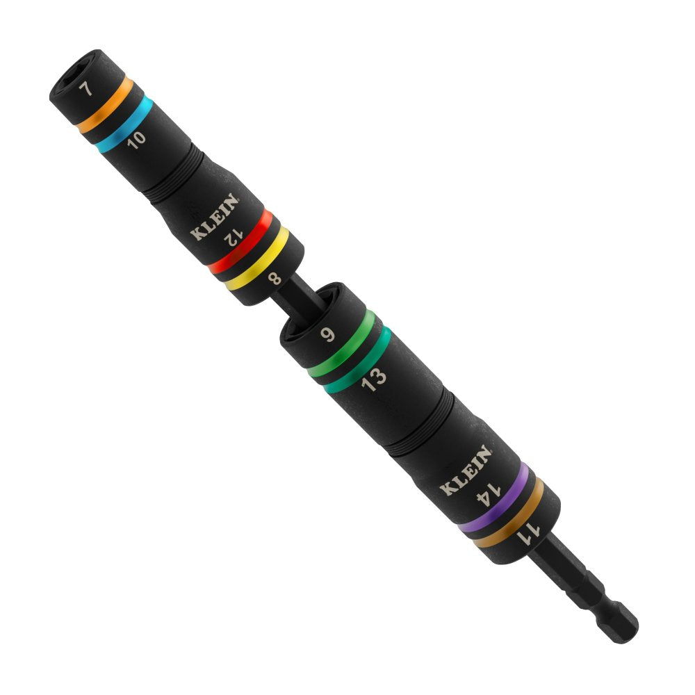 Klein Tools Heavy-duty Impact Flip Sockets Metric 3-PIECE (Set)