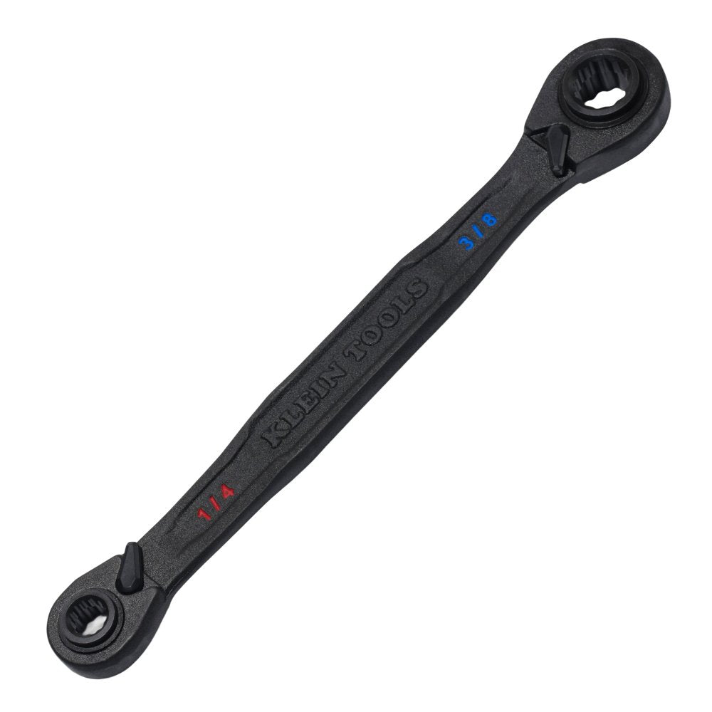 Klein Tools 4-IN-1 Ratcheting Wrench Small