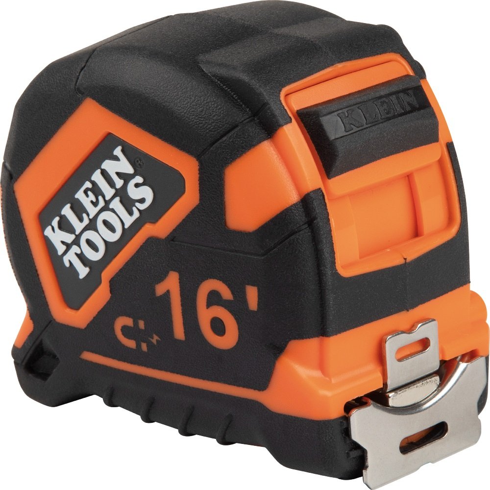 Klein Tools Tape Measure 16-FOOT Magnetic Double-hook