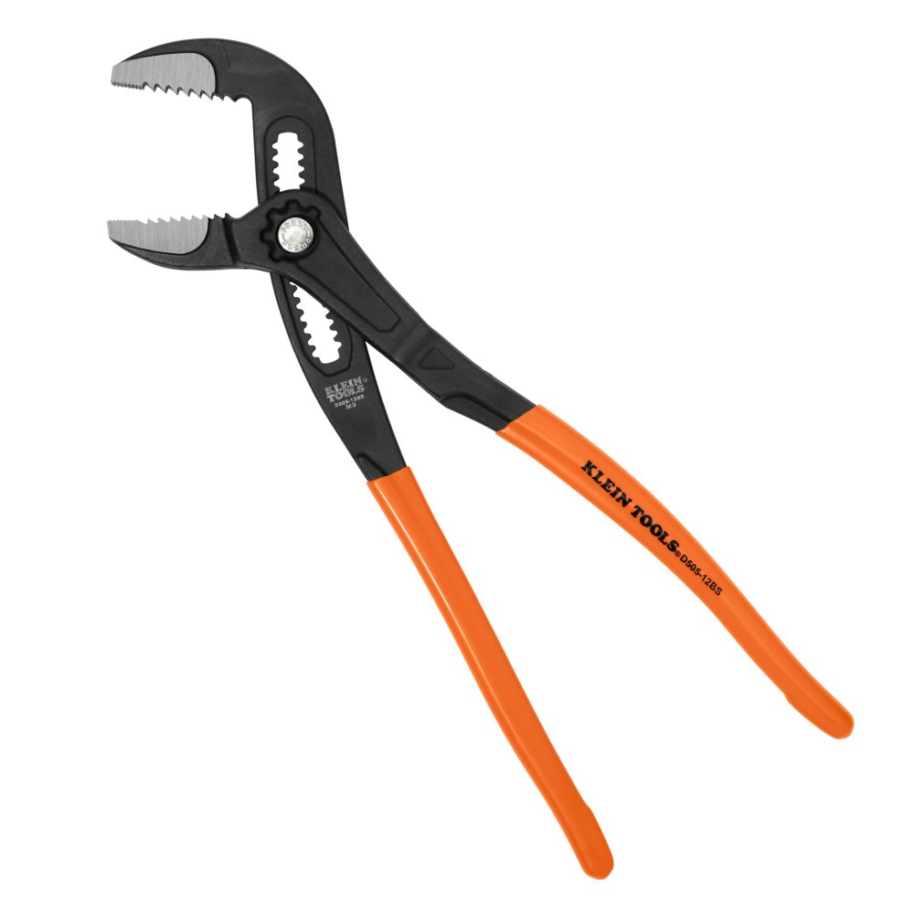 Klein Tools Straight Jaw Quick-adjust Pump Pliers 12-INCH