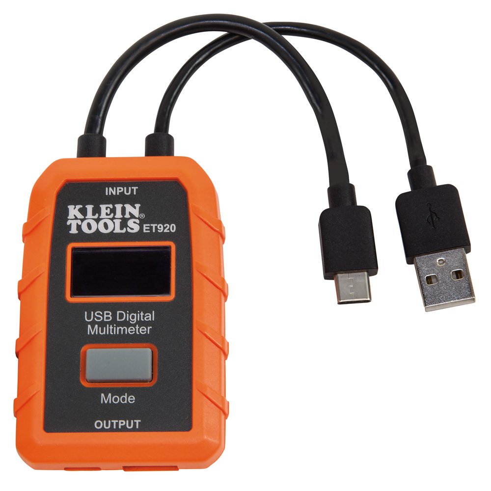 Klein Tools USB Digital Meter Usb-aand Usb-c