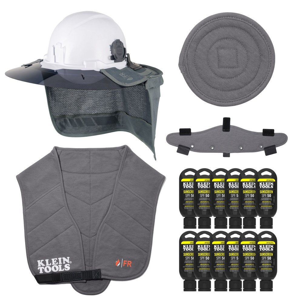 Klein Tools Flame-resistant Summer Set Hybrid Brim 48-PC (Set)
