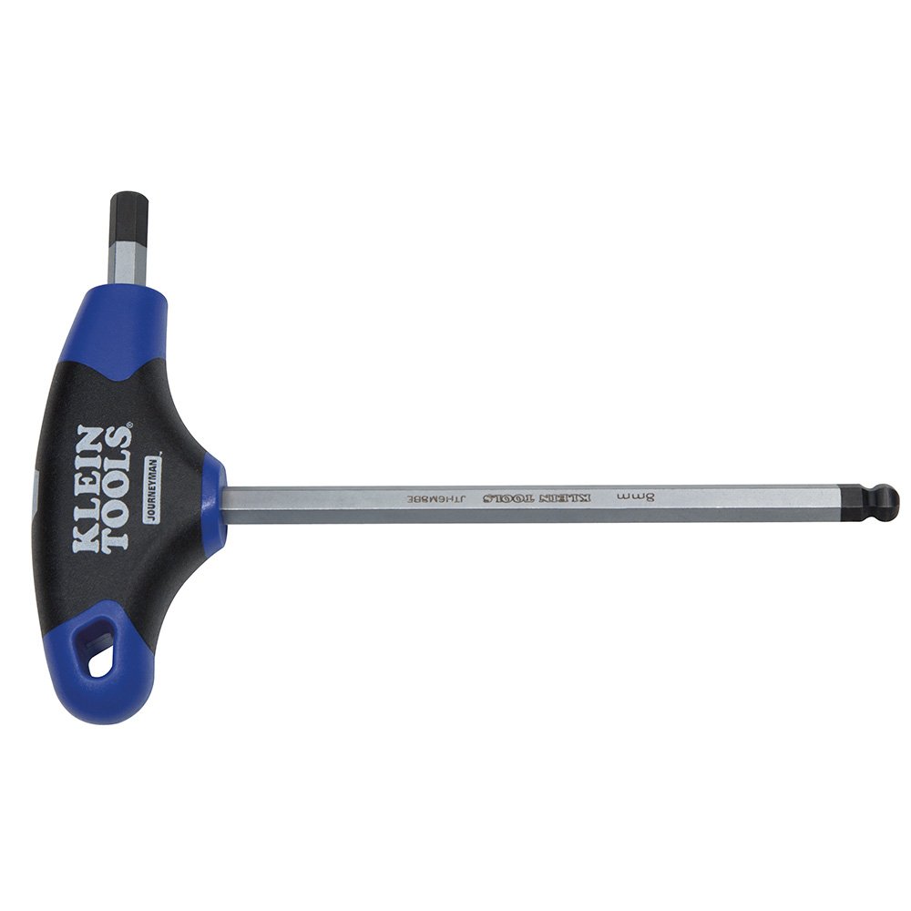 Klein Tools 8 MM Ball-end Hex Journeyman T-handle 6"