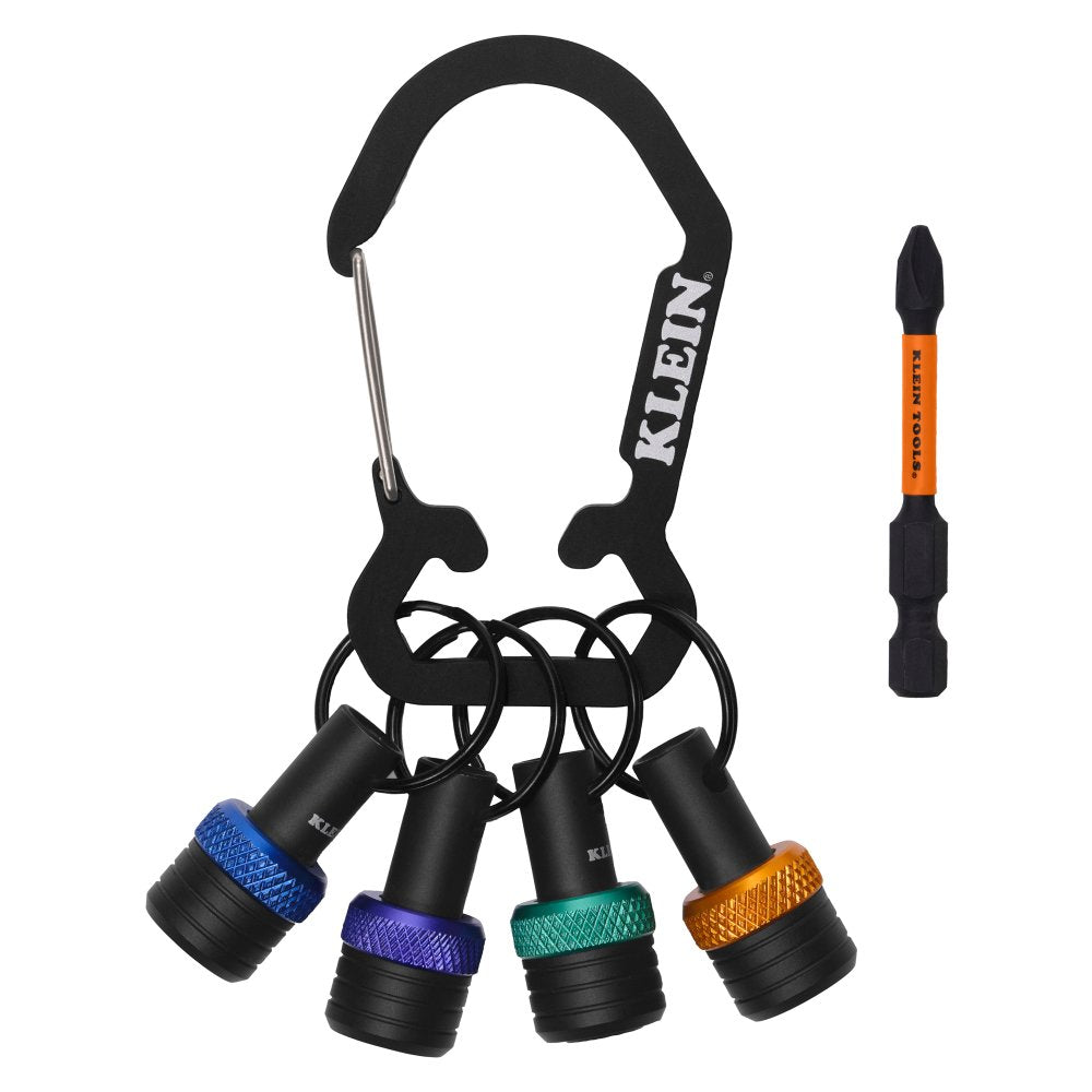 Klein Tools Bit Holder Keychain Set 5-PIECE (Set)