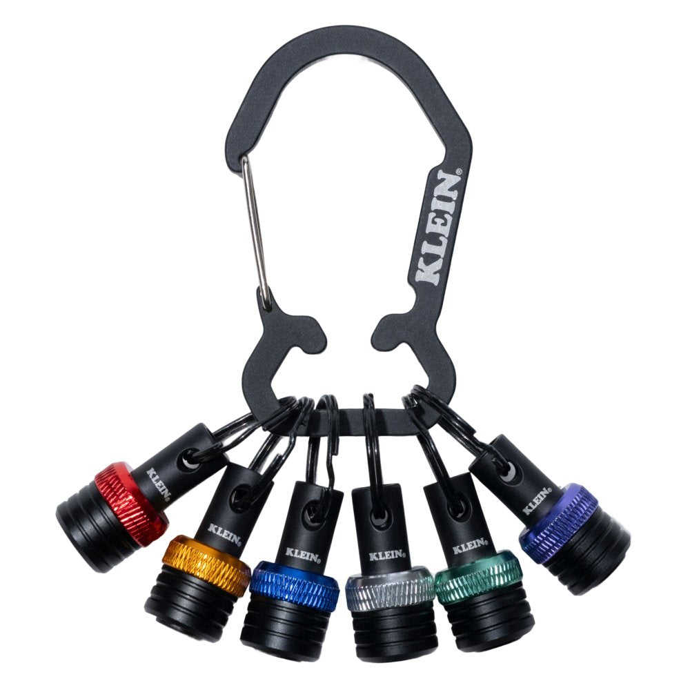 Klein Tools Bit Holder Keychain Set 6-PIECE (Set)