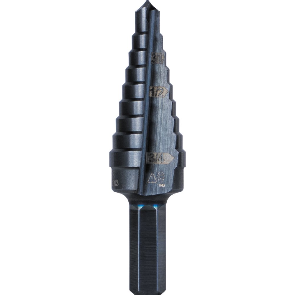 Klein Tools Step Drill Bit #3 Double-fluted