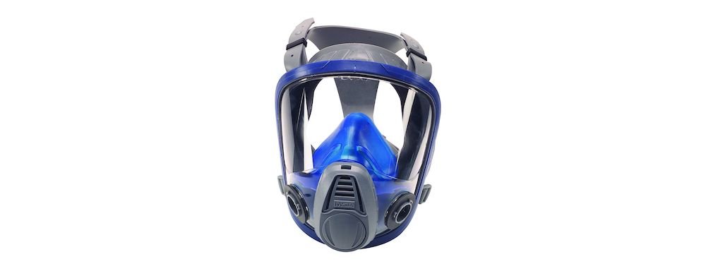 MSA Facepiece Assy- Twin ADV3000 MD Rubber