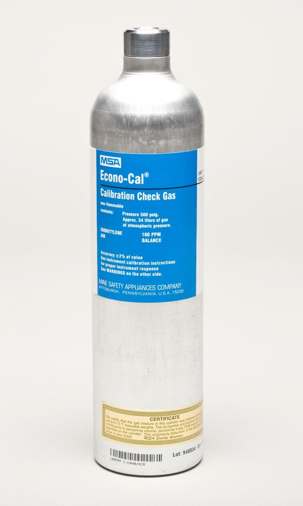 MSA Cylindr TYP2AL 100PPM Isobutylene