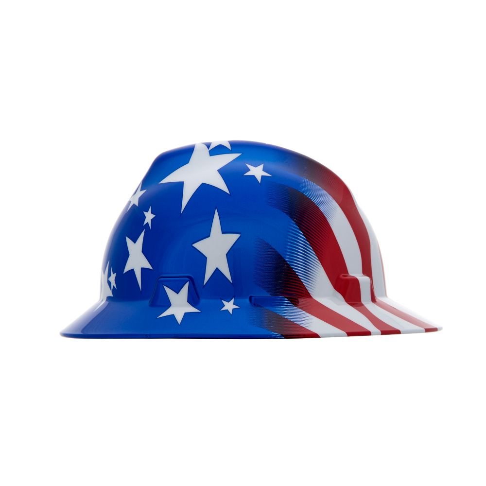 MSA VG Hat W/RAT Stars And Stripes