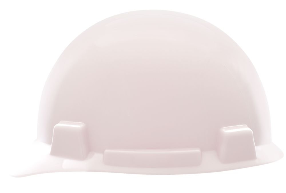 MSA Cap Smoothdome Ratchet Susp White