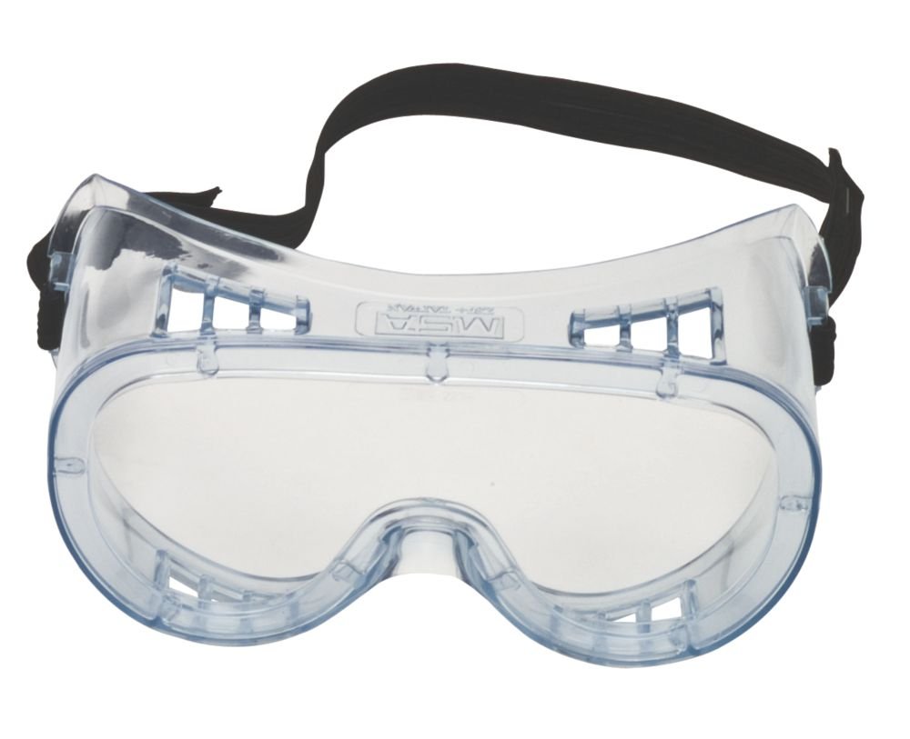 MSA Goggles Safety Sightgardiv Clear Lens