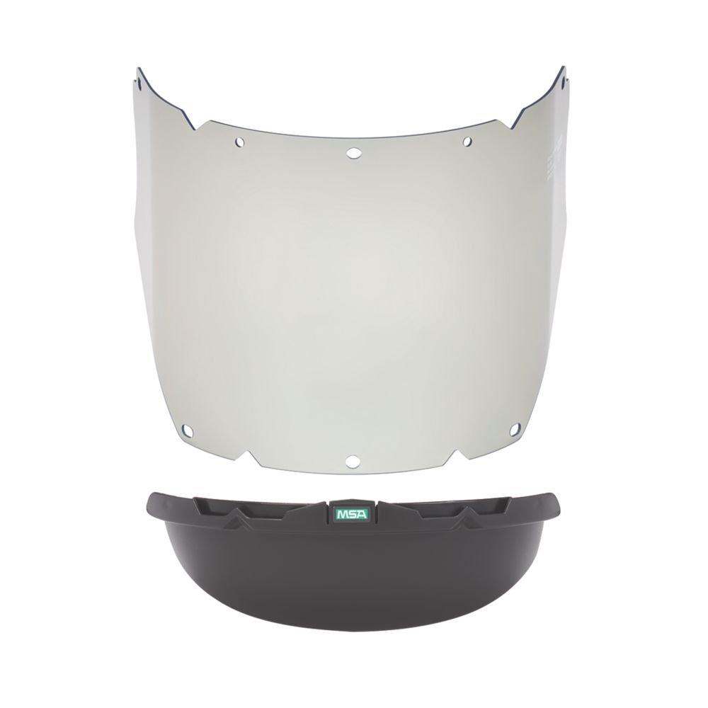 MSA Visor V-gd PC ARC AS Shxstdxthk W/CHIN, 5/Case