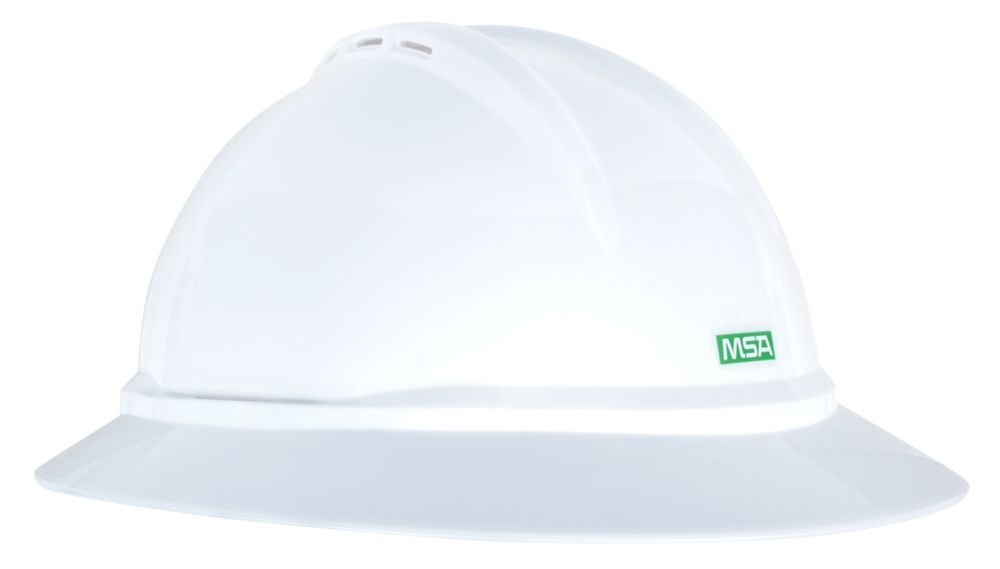 MSA Hat Vgard 500 Vent WT FT-6PT
