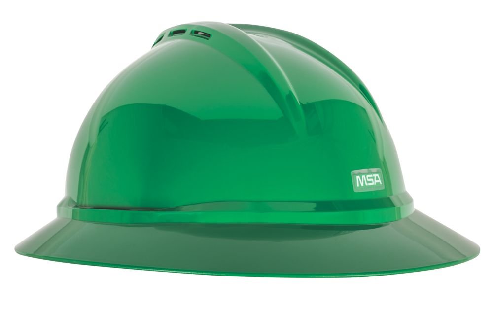 MSA Hat Vgard 500 Vent GN FT-6PT