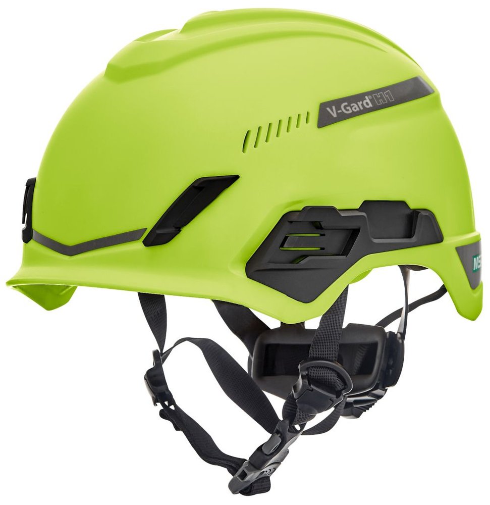 MSA Helmet VGARDH1 Trivent FT3PIV HI-VIZ Y/G
