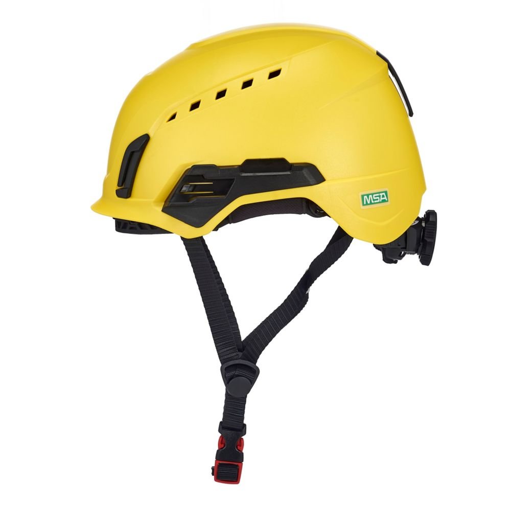 MSA Helmet V-gard H2 Vent Yellow