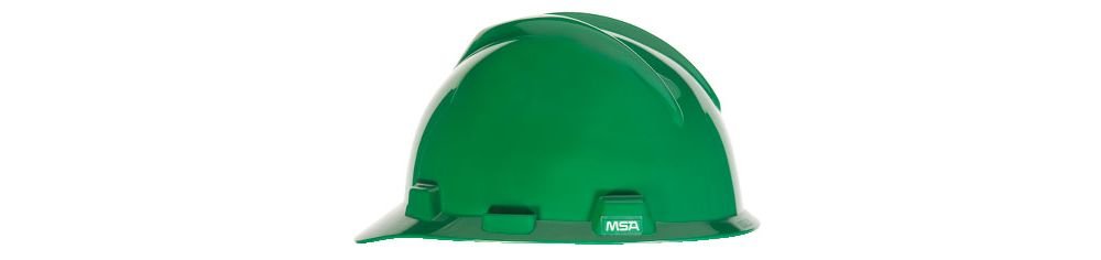 MSA Green V-gard Slotted HAR