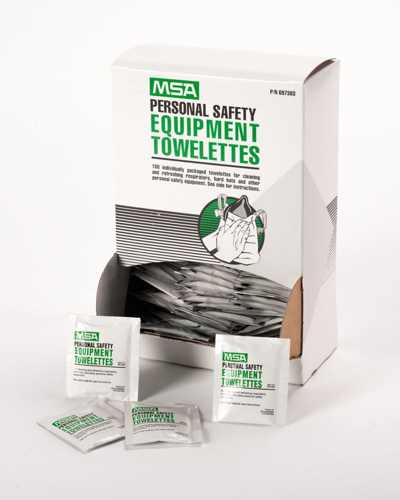 MSA Towelettes (BOX/100), 100/Box