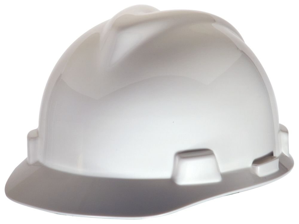 MSA Cap Super-v White F/T, 12/Box