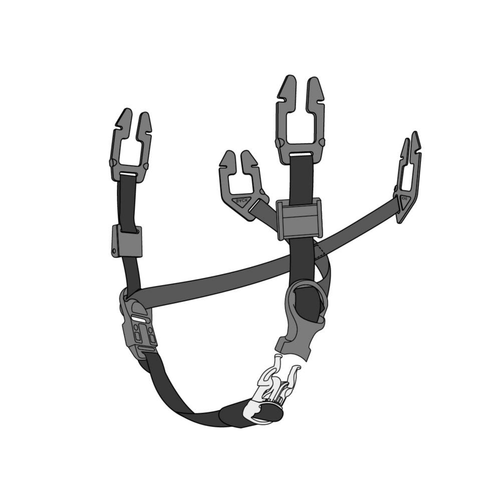 MSA Chinstrap V-gard Universal 4 PTS