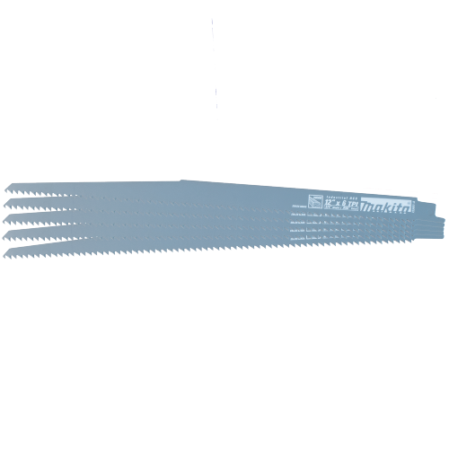Makita 12" 6TPI Wood Cutting Recip Blade, 5/Pack